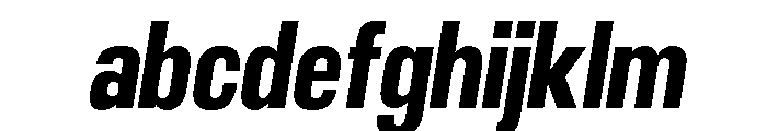 Braskion Black Cond Obliq FONT