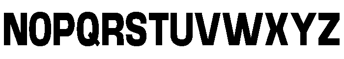 Braskion Black Condensed Font UPPERCASE