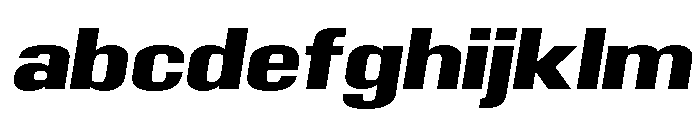 Braskion Black Expanded Oblique FONT