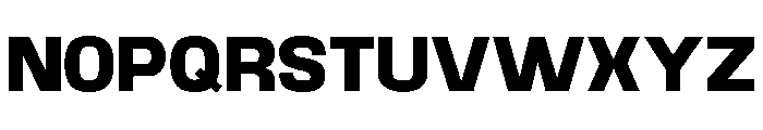 Braskion Black Font UPPERCASE