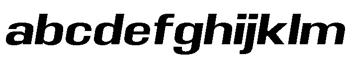Braskion Bold Expanded Oblique FONT