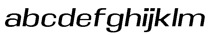 Braskion Expanded Oblique FONT