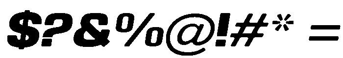 Braskion Soft Black SemExp Ita Font OTHER CHARS