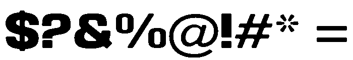 Braskion Soft Black SemExp Font OTHER CHARS