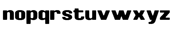 Braskion Soft Black SemExp Font LOWERCASE