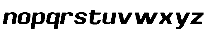 Braskion Soft Bold SemExp Ita Font LOWERCASE