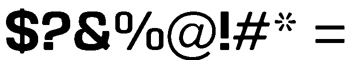 Braskion Soft Bold Font OTHER CHARS