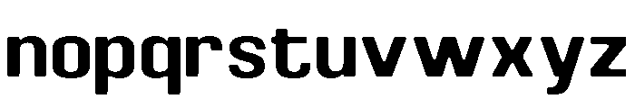 Braskion Soft Bold Font LOWERCASE