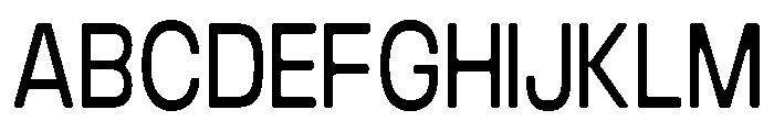 Braskion Soft Condensed Font UPPERCASE