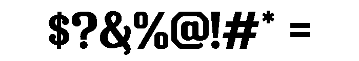 Brasko Bold Font OTHER CHARS