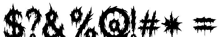 Braskot Font OTHER CHARS
