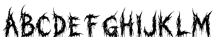 Braskot Font UPPERCASE