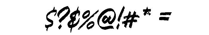 Brasskent Regular Font OTHER CHARS
