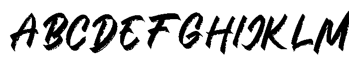 Brasskent Regular Font UPPERCASE