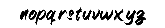 Brasskent Regular Font LOWERCASE