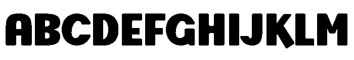 Brave Treat Regular Font UPPERCASE