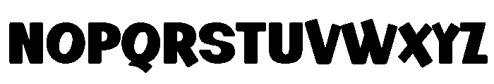 Brave Treat Regular Font LOWERCASE