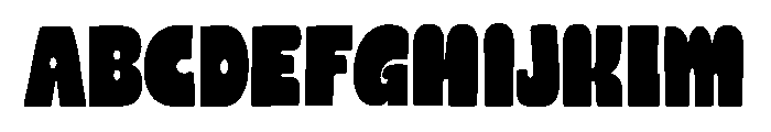 Bravelo Font UPPERCASE