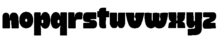 Bravelo Font LOWERCASE