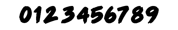 Bravely Bold Font OTHER CHARS