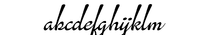 Bravelyn Script Exp Slant FONT