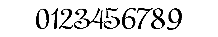 Bravelyn Script Expanded Font OTHER CHARS