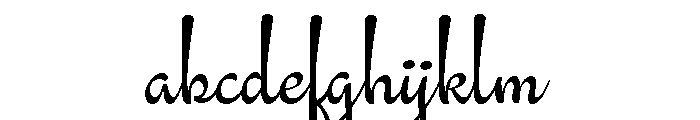 Bravelyn Script Expanded FONT