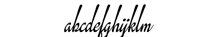 Bravelyn Script SemExp Slant FONT