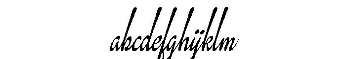 Bravelyn Script Slanted FONT
