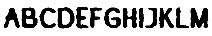 Bravemont Regular Font UPPERCASE