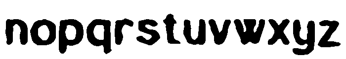 Bravemont Regular Font LOWERCASE
