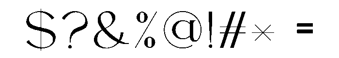 Braven Font OTHER CHARS