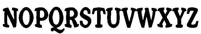 Braveston Slab Font UPPERCASE