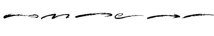 Braveston Swash Font LOWERCASE