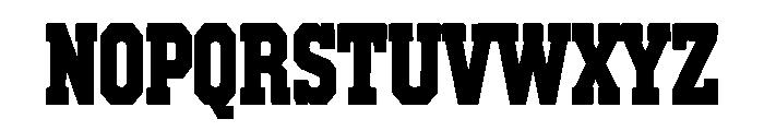 Braveston Font UPPERCASE