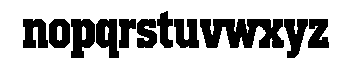 Braveston Font LOWERCASE