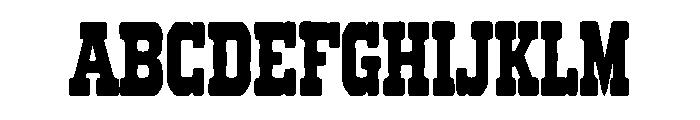 Bravestone Font UPPERCASE