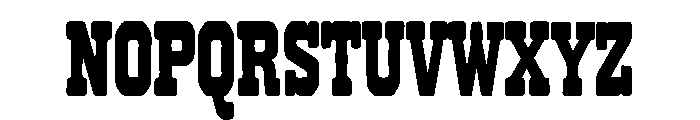 Bravestone Font UPPERCASE