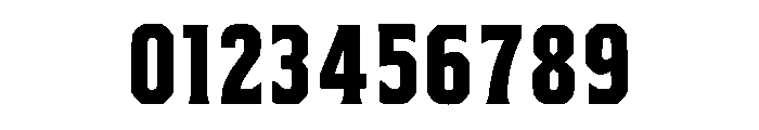 Bravex Font OTHER CHARS