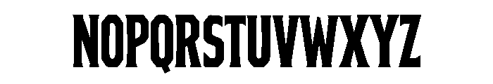 Bravex Font UPPERCASE