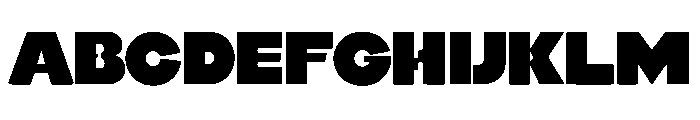 Bravik Font UPPERCASE