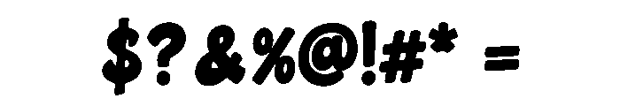 Bravito Font OTHER CHARS