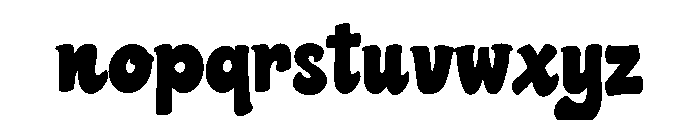 Bravito Font LOWERCASE