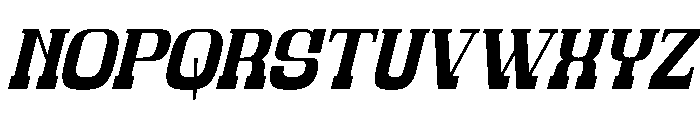 Bravo Amori Italic Font UPPERCASE