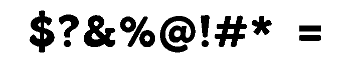 Bravokern Font OTHER CHARS