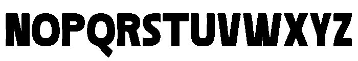 Bravoon Regular Font UPPERCASE
