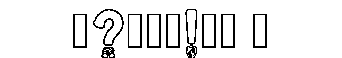 Bravor Regular Font OTHER CHARS