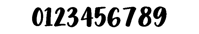 Bravyka Regular Font OTHER CHARS