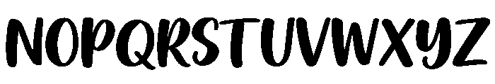 Bravyka Regular Font UPPERCASE