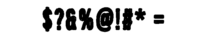 Brawn Dots Font OTHER CHARS